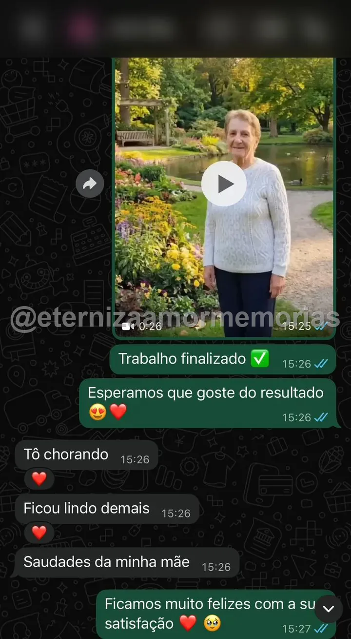 Depoimento real