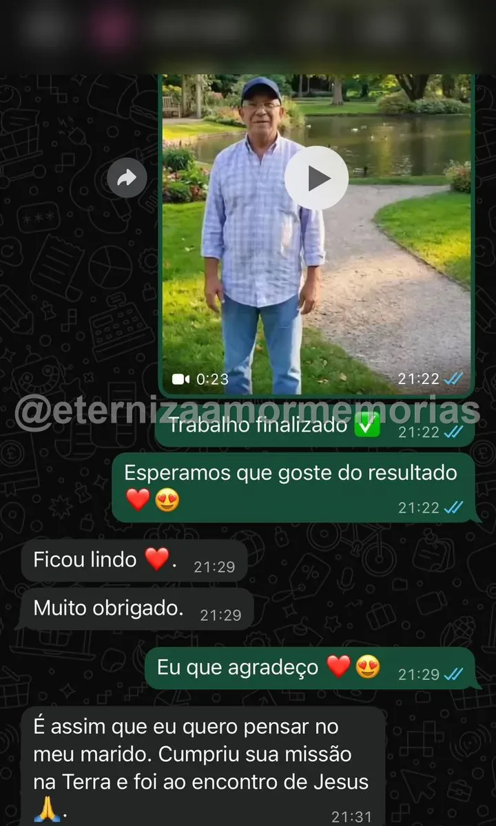 Depoimento real