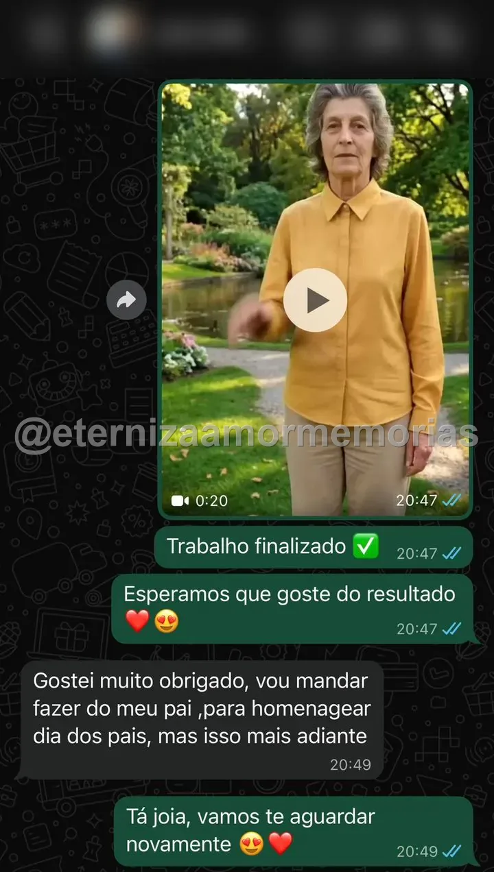 Depoimento real