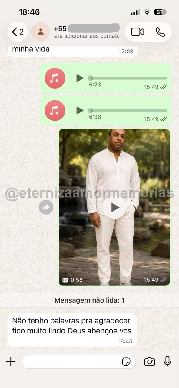 Depoimento real